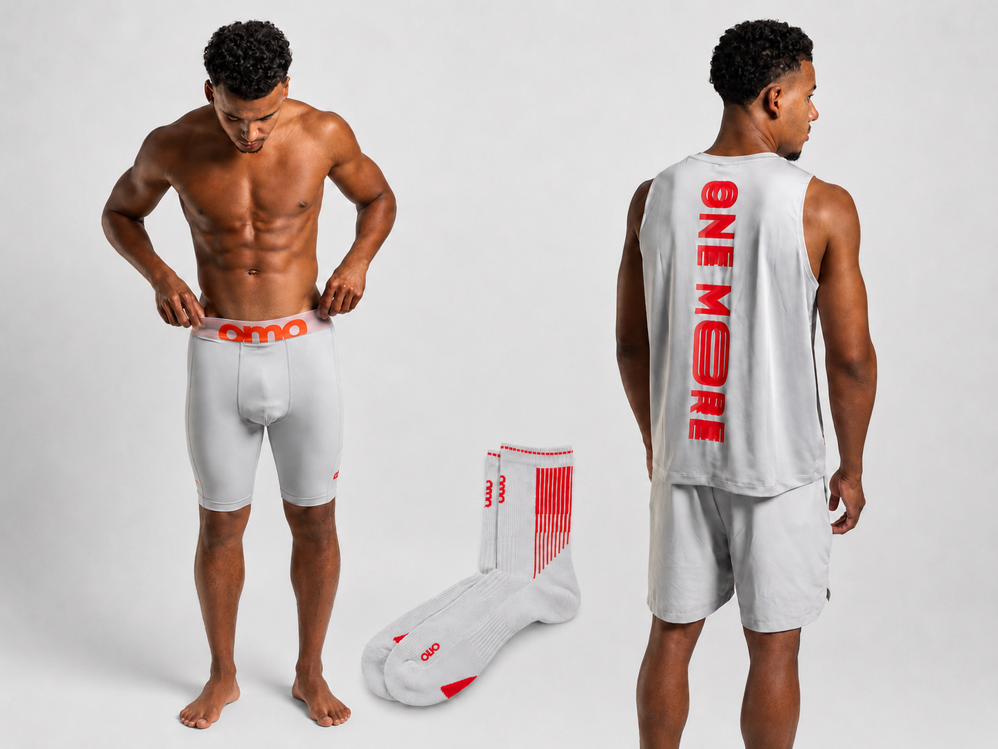 Running Tights + Tanktop + Socks