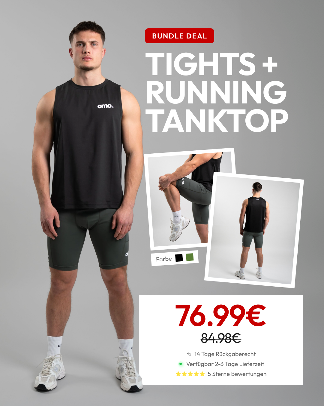 Tights + Running Tanktop